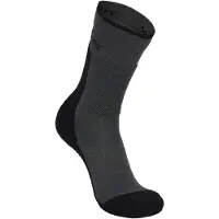 Icebreaker Merino Hike+ Medium Crew Halfhoge Sokken Dames (Maat - S, Kleur - Obsidian/Black)