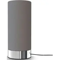 B.K.Licht - Klassieke Tafellamp - dimbaar - touch - grijze bedlamp - E14 fitting - h.:24.5cm