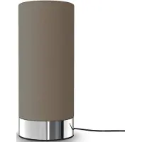 B.K.Licht - Klassieke Tafellamp - dimbaar met touch - taupe bedlamp - voor slaapkamer - E14 fitting - h.: 24.5cm