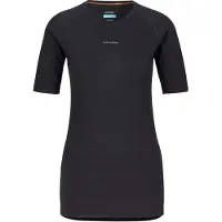 Icebreaker - Women's Merino 125 ZoneKnit S/S Crewe - Merino-ondergoed XL, zwart