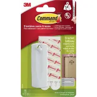 Paagman Command fotolijststrip voor haak met zaagtanden, draagvermogen 2,3 kg, wit, blisterverpakking