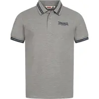 Lonsdale Shirt 'Markham' navy / grijs gemêleerd