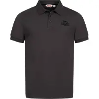 Lonsdale Shirt 'LAMBSTON' antraciet / donkergrijs / zwart