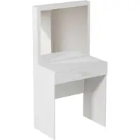 Vdd - kaptafel make up visagie opmaaktafel - toilettafel - wit