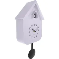 Nextime Twitter – Koekoeksklok – 21.5 × 41.5 × 8.5 cm – Plastic – Lavendel – Stil