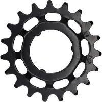 Kmc Achtertandwiel 17T - Extra hard chromoly staal - Voor Shimano naven - Geschikt voor E-bikes - Zwart