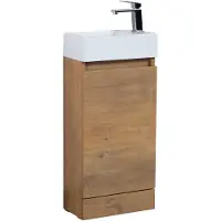 Badplaats Toiletmeubel peru 40 x 22 cm - fonteinmeubel met wastafel