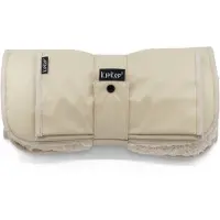 Kipkep Napper Luier-etuitje - Cookie - tasje voor luiers en doekjes to go - rPET - wasbaar - gecoat - zandkleur, beige