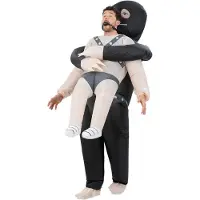 Smiffys Bondage SM Onderdanige Ontvoering - Opblaasbaar Kostuum