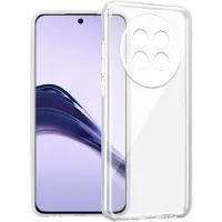 Cadorabo Hoesje geschikt voor Realme 13 Pro 5G in VOLLEDIG TRANSPARANT Niet-vergelende Technologie Beschermhoes gemaakt van flexibel TPU Silicone Case Cover