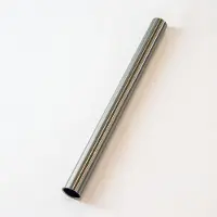 Sanilux Desigsifon verlengbuis met kraag 40 cm gun metal