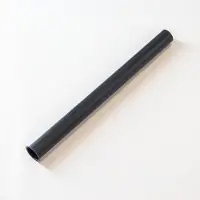 Sanilux Desigsifon verlengbuis met kraag 40 cm mat zwart