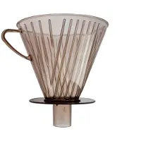 Cosy & Trendy Koffiefilter 6-8 Kops Met Tuit Bruin Transparant Bruin Transparant Kunststof