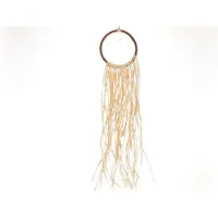 HBX natural living Hanger Ring Delam Ø20xl85cm Beige beige Raffia Decoratief