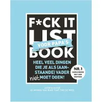 Boeken F*ck it list Book voor papa's