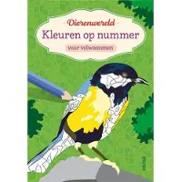 Deltas Kleuren op nummer - Dierenwereld Kleurboek