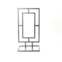 HBX natural living Frame Metaal Doppio Recthoek Zwart zwart Metaal Decoratief