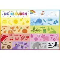 Deltas Educatieve onderleggers de kleuren