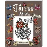 ImageBooks Tattoo Artist kleurboek - Flora & Fauna Kleurboek