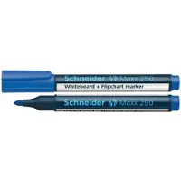 Schneider Marker whiteboard 290 blauw 10st blauw Kunststof Stift