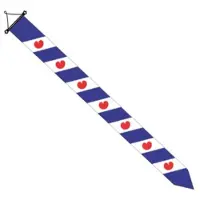 Gebro Toys Wimpel Friesland 25x300cm Multi multi Polyester Vlag