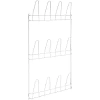 Metaltex - Schoenenrek Penny - Voor aan de deur of de muur - Voor 6 paar schoenen - Wit