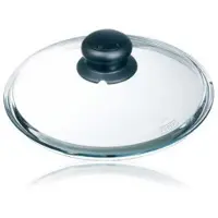 Pyrex deksel met knop 20cm glas Glas Pyrex Deksel