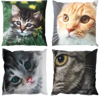 Esschert Design Buitenkussen Poes Multi multi Textiel Sierkussen