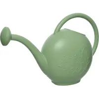 Décoris Gieter kunststof lichtgroen 9L Outdoor groen Kunststof Gieter