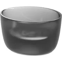 Riho Oval waskom solid surface frosted smoke