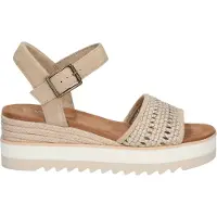 Toms Diana 10021959 champagne metallic basket