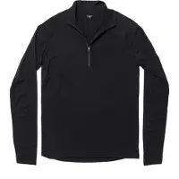 Houdini Skipully Men Desoli Light Half Zip True Black-L