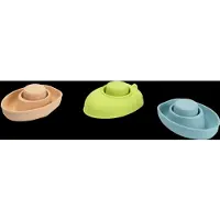 PlanToys Badspeelgoed - Natuurlijk Rubber - Speedboot/Onderzeeër - - OneSize - Badspeelgoed