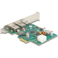 DeLOCK PCI Express x1 Card to 1 x external USB Type-C female PD 30 W + 2 x external USB Type-A female USB 5 Gbps