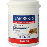 Lamberts Kaneel 2500 mg (cinnamon) 60 tabletten