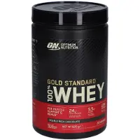 Optimum Nutrition Gold Standard 100% Whey Protein - Double Rich Chocolate - Proteine Poeder - Eiwitshake - 620 gram (20 servings)