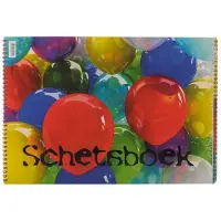 Merkloos Schetsboek Ballon - 297x420mm - 20 vel 120 G/m2