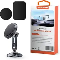 Xssive GSM Houder Auto Magneet - 360 Graden Draaibaar - Magnetische Telefoon Houder Auto Dashboard - Inclusief Magneetsticker