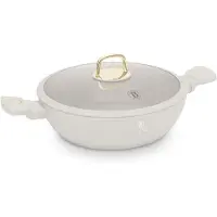 Berlinger Haus PLATTE TITANIUM POT MET DEKSEL 28CM BERLINGER HAUS BH-8068 SAHARA