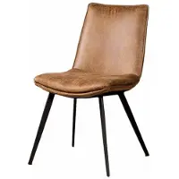 Tower Living Stoel Pamplona Stof Cognac