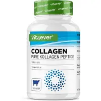 Vit4ever - Hallal Runder Collageen 300 Capsules - 4500mg Bioactief Collageen Hydrolisaat Peptiden per Dagelijkse Dosis - Collageen Type 1, 2 & 3 - Alternatief voor Poeder - Hoge Dosis
