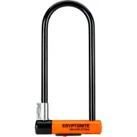 Kryptonite Evolution Beugelslot – Fiets en Scooter – ART-3 Slot – Stalen Beugelslot Elektrische Fiets – 29,2x10,2 cm – Zwart/Oranje
