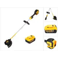 DeWalt DCM 561 PBS 18 V Brushless Li-Ion accu grastrimmer met gedeelde schacht + 1x DCB 182 18V - 4 Ah Li-Ion accu - zonder oplader