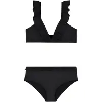 Shiwi Meisjes Zwemkleding Bella Bikini Set - Zwart - Maat 134/140