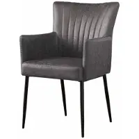 Tower Living Toledo Armstoel - fabric Savannah anthracite