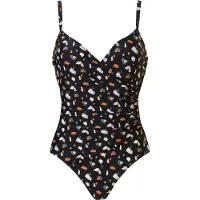 Pastunette Beach - Spots - Badpak - Zwart - Maat 44
