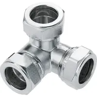 Bonfix Knel vertinde hoek T-stuk 22 x 15 x 15 mm