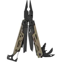 Leatherman SIGNAL, zwart, beige, 38 mm, 114 mm, 16 mm, 212 g, 6,9 cm