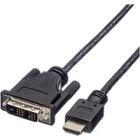 Roline Premium DVI-D Single Link - HDMI kabel / UL - 1 meter