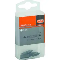 Bahco 2xbits hex 1,5x20 mm 5/32" | 45S/H1.5-2P